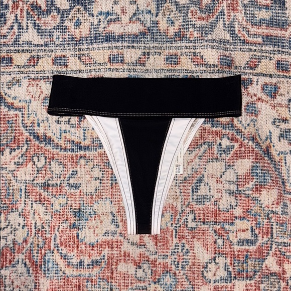 Free People FP Beach Dylan High Waist Colorblock Bikini Bottoms SZ XS NWOT - Picture 3 of 8